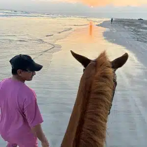 Passeggiate a cavallo sulla Spiaggia di Salalah