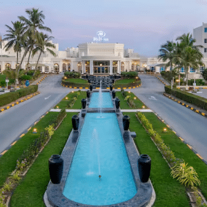 Hilton Salalah Resort beachfront view