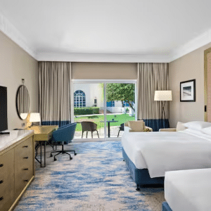 Hilton Salalah Resort beachfront view