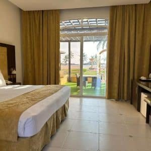 Samharam Tourist Village Resort Salalah beachfront view