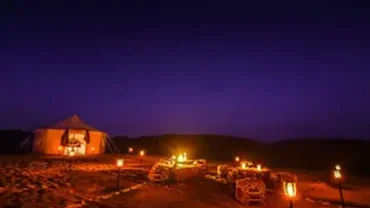 Oman camping experience